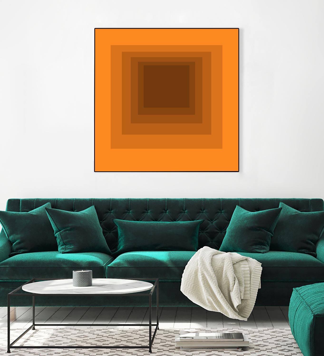 After Josef F by GI ArtLab on GIANT ART - brown abstract