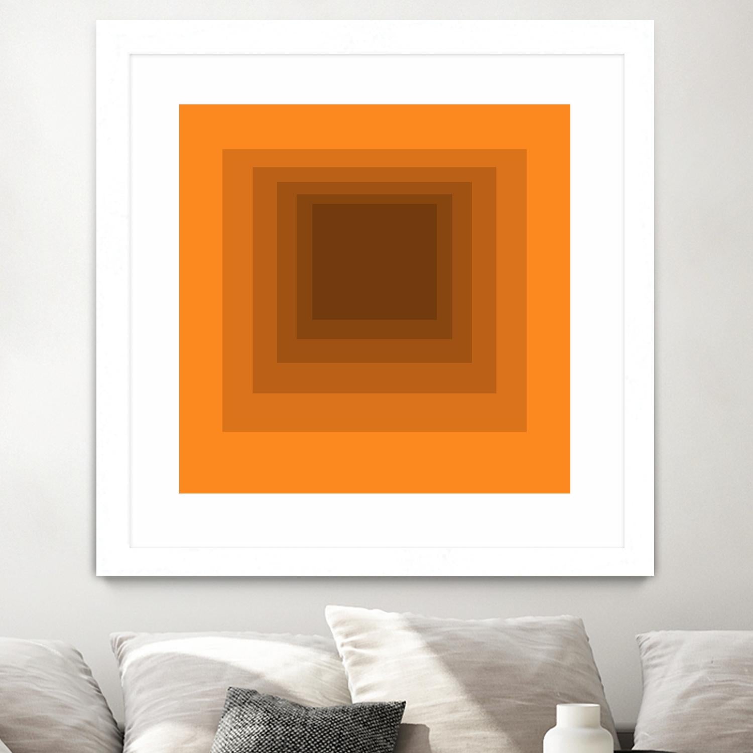 After Josef F by GI ArtLab on GIANT ART - brown abstract