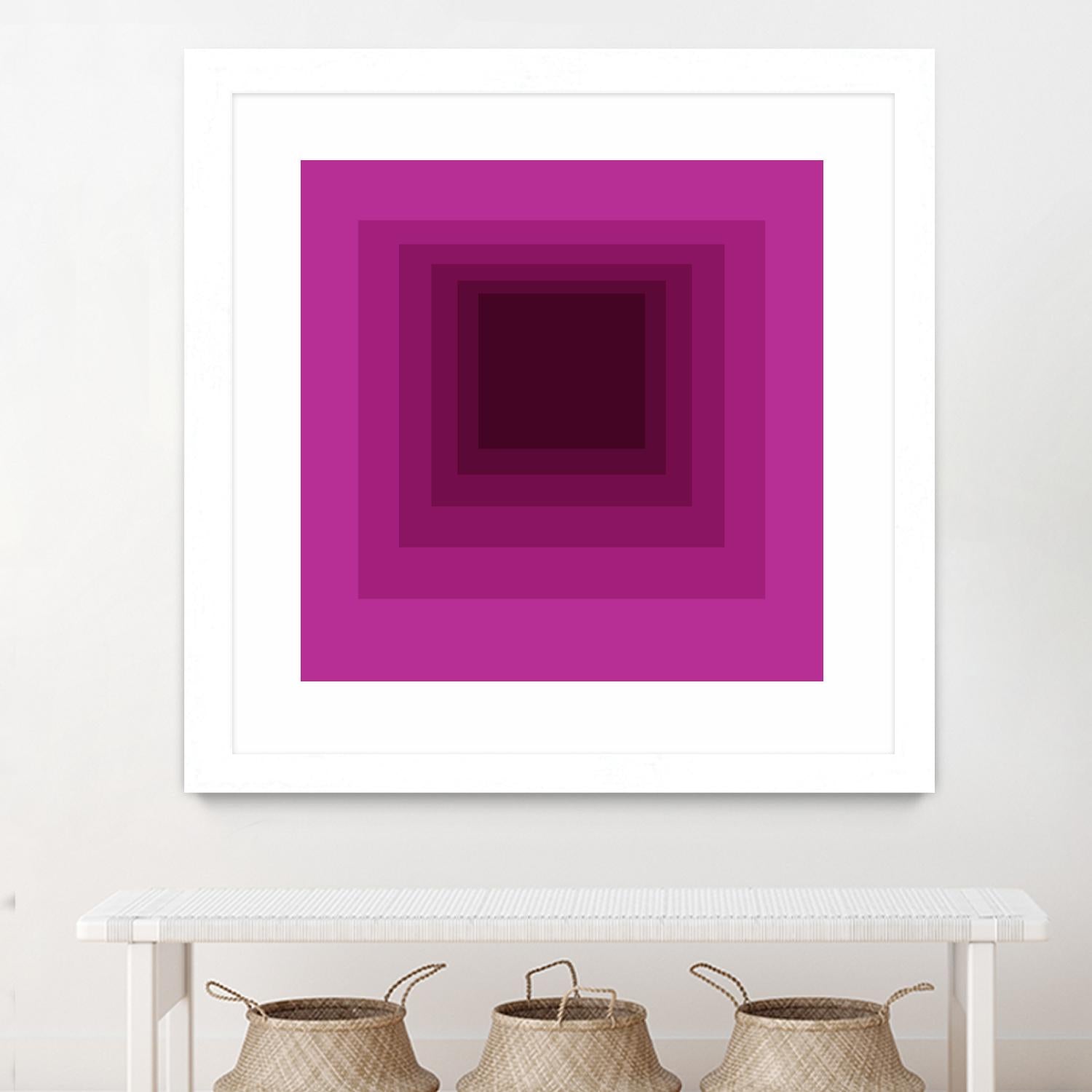 After Josef G by GI ArtLab on GIANT ART - pink abstract