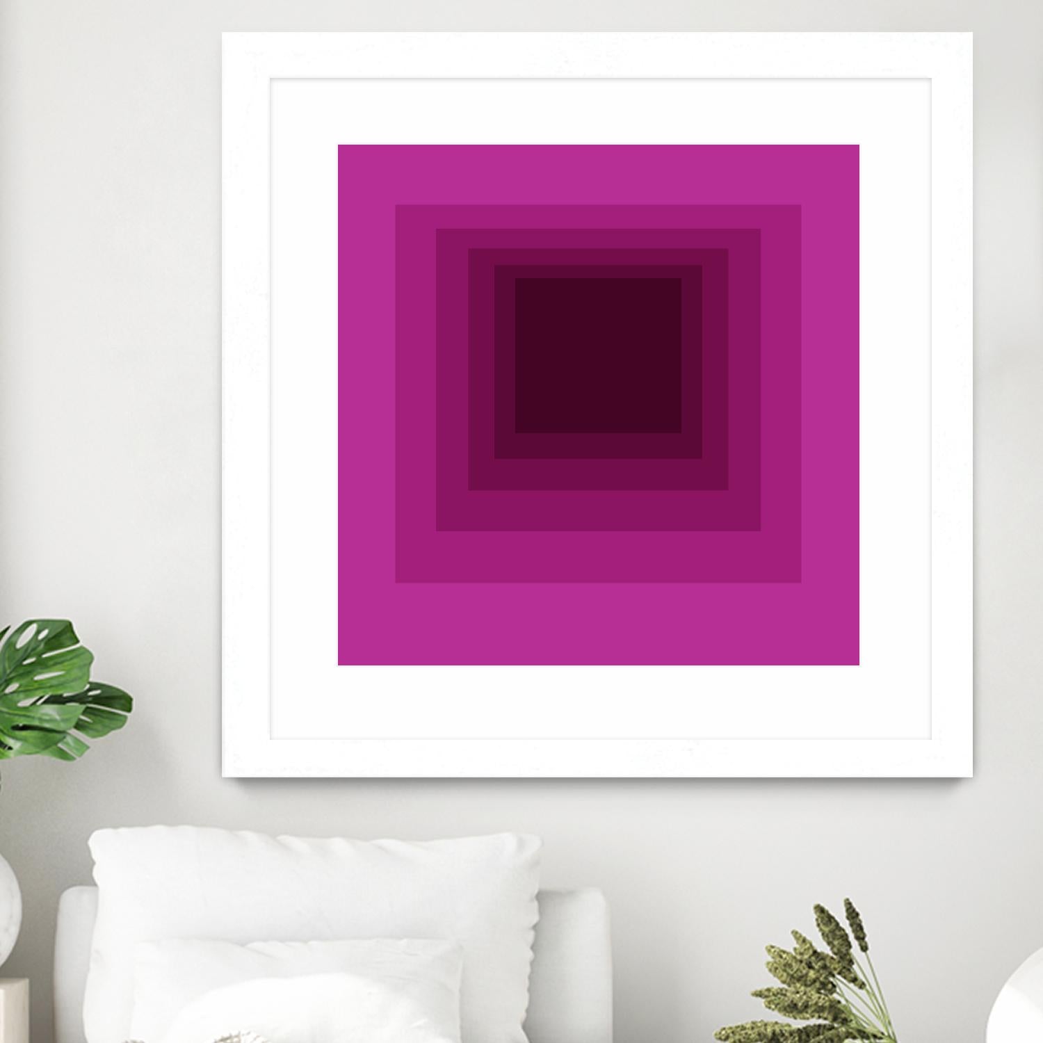 After Josef G by GI ArtLab on GIANT ART - pink abstract