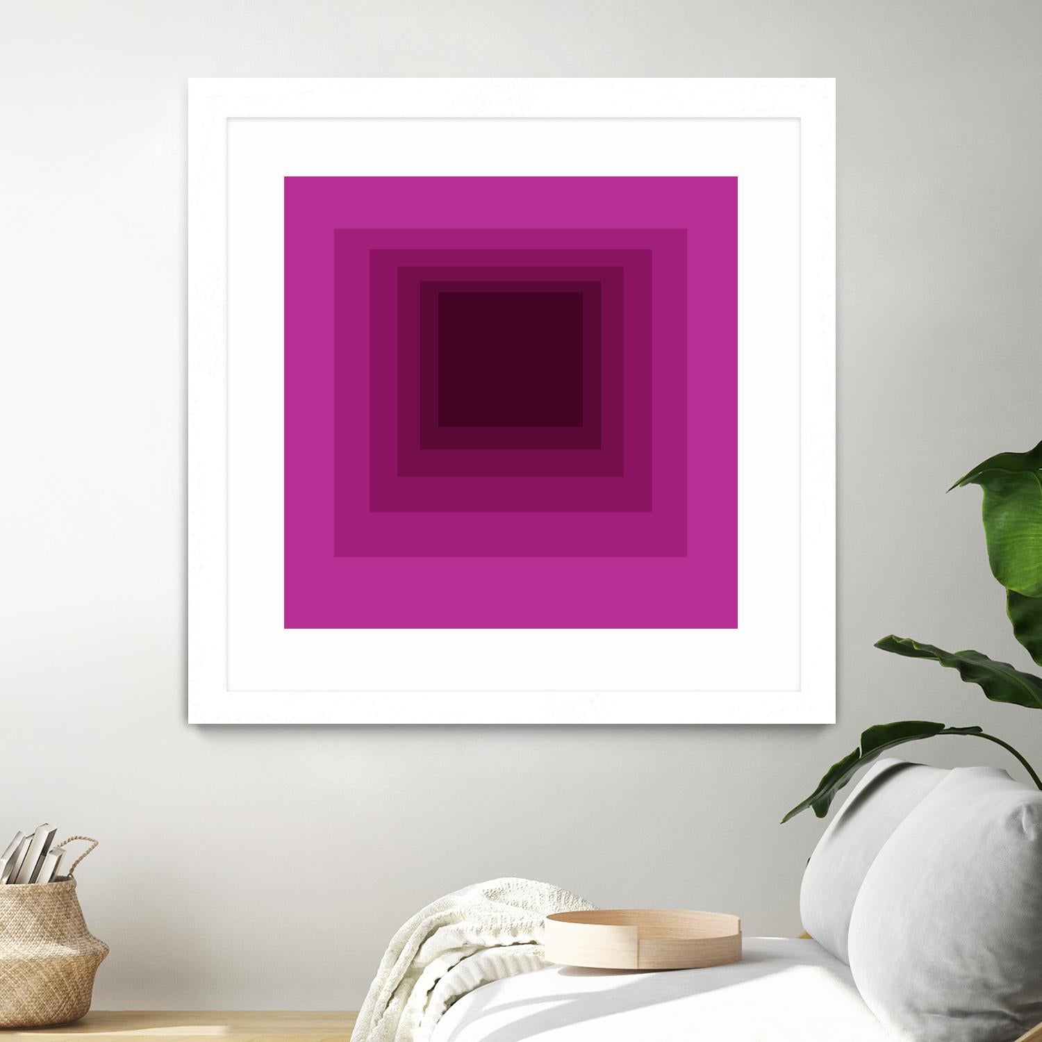 After Josef G by GI ArtLab on GIANT ART - pink abstract