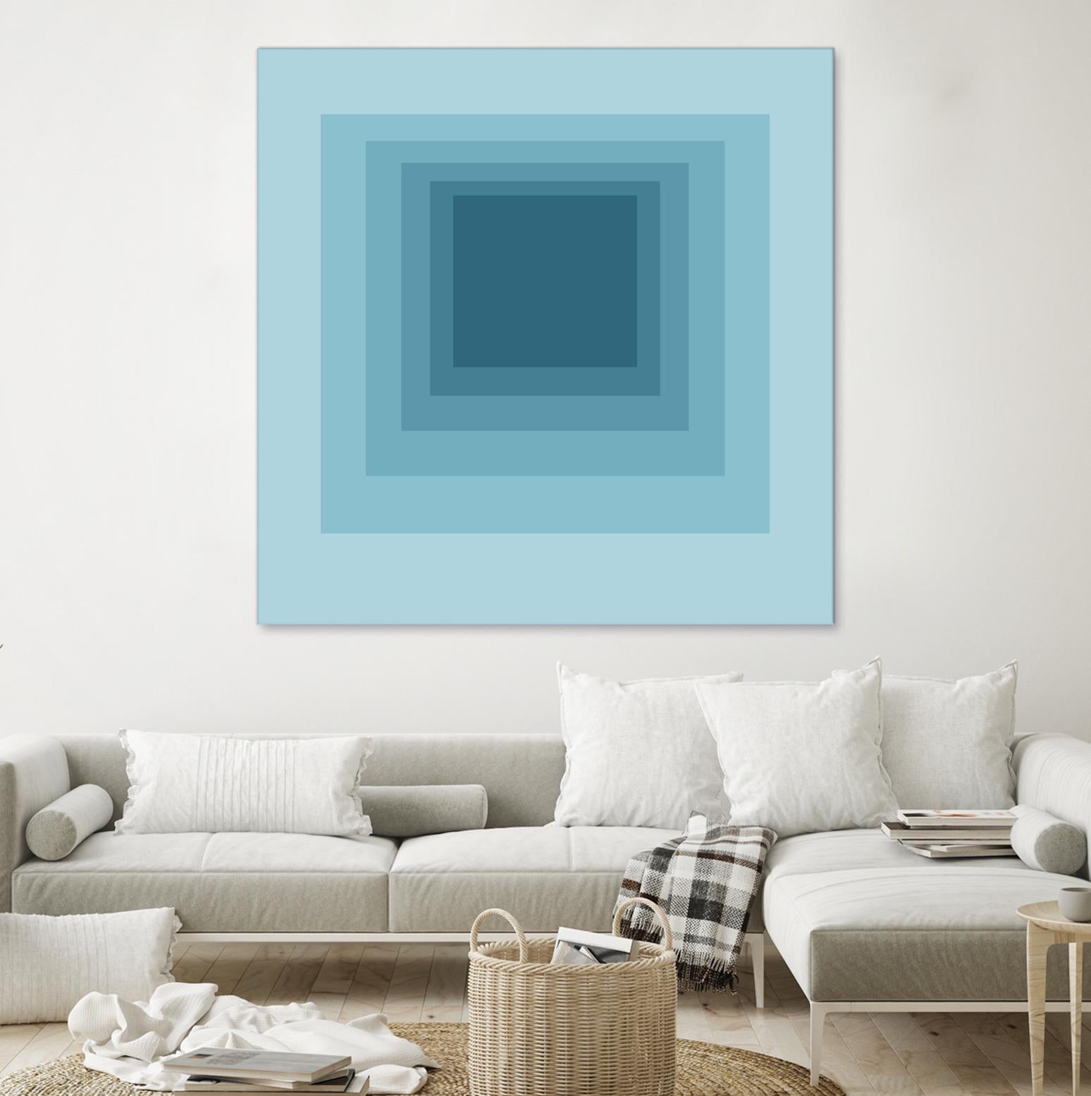 After Josef K by GI ArtLab on GIANT ART - blue abstract