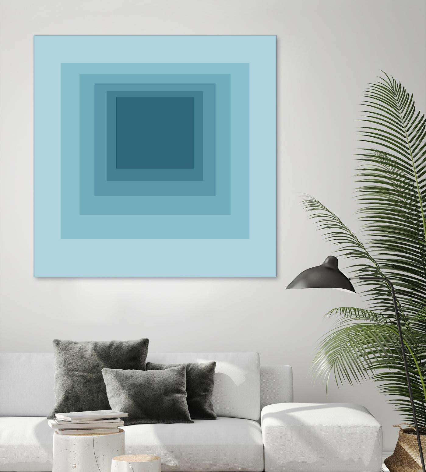 After Josef K by GI ArtLab on GIANT ART - blue abstract