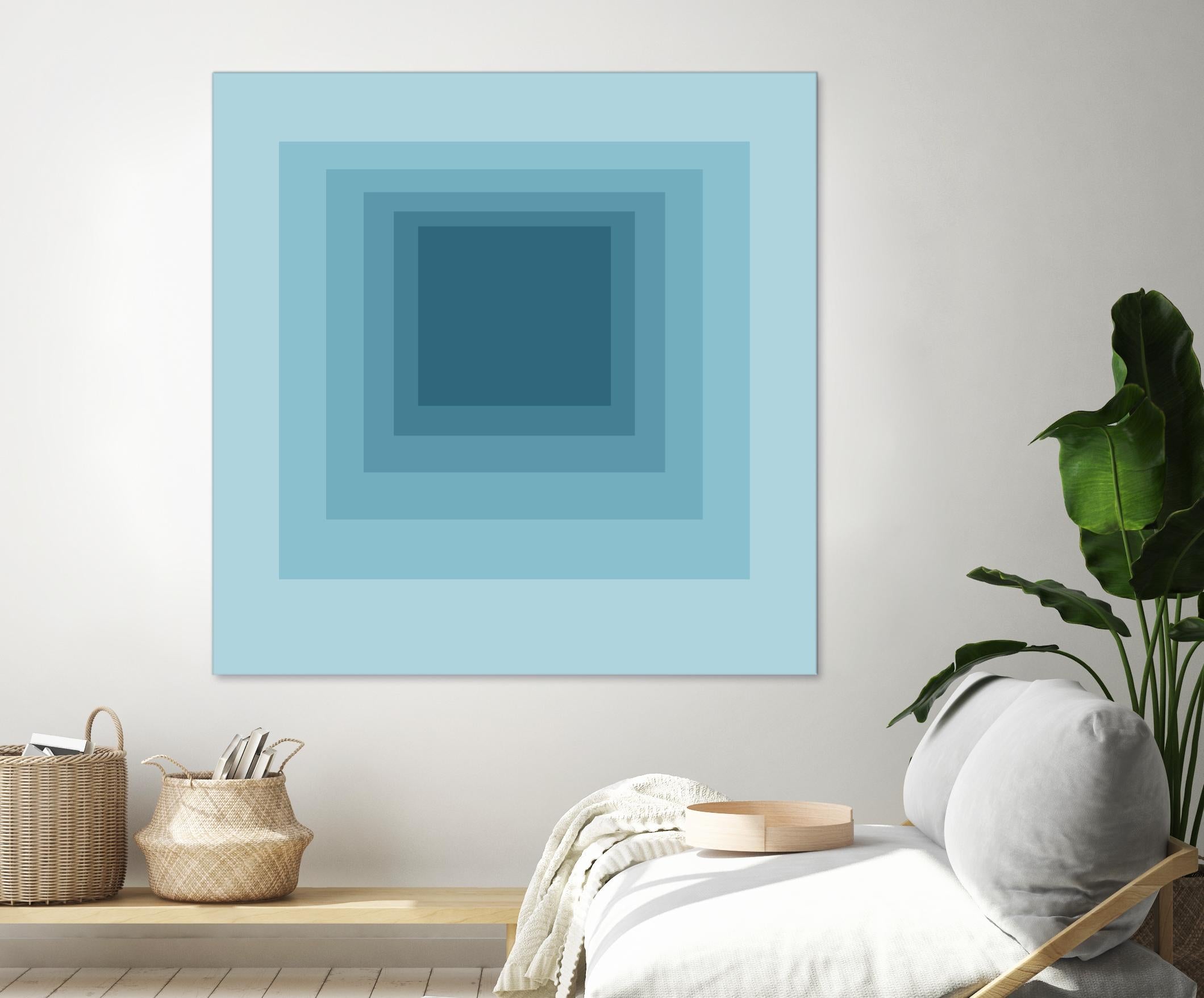 After Josef K by GI ArtLab on GIANT ART - blue abstract