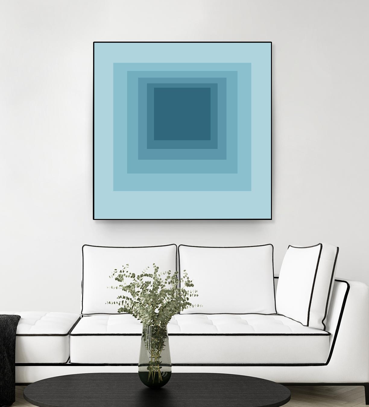 After Josef K by GI ArtLab on GIANT ART - blue abstract