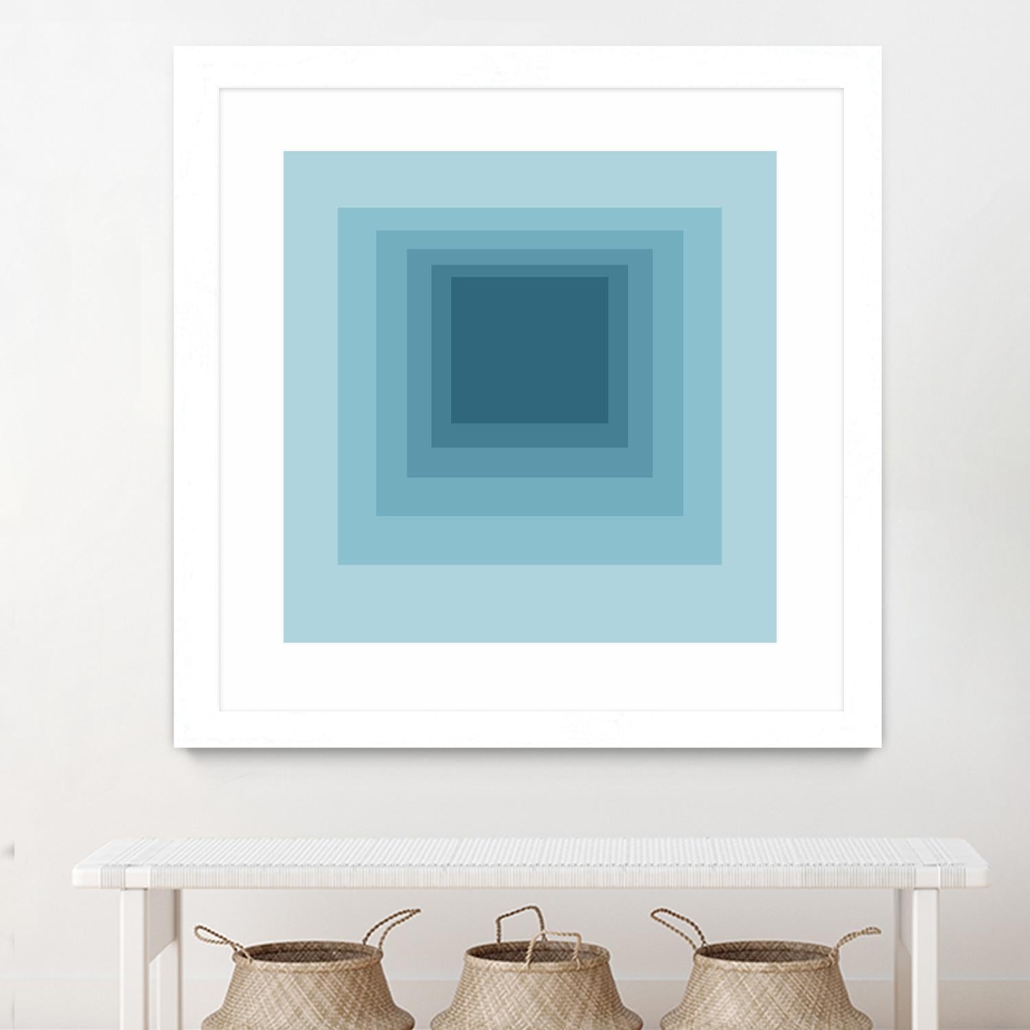 After Josef K by GI ArtLab on GIANT ART - blue abstract