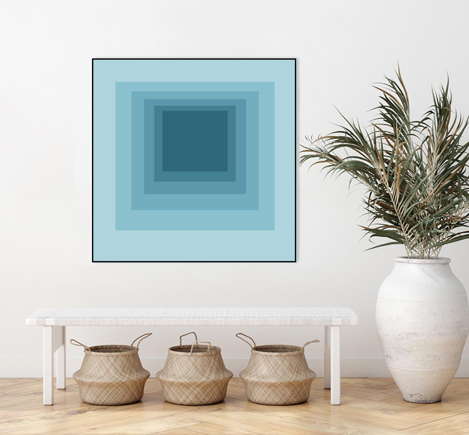 After Josef K by GI ArtLab on GIANT ART - blue abstract