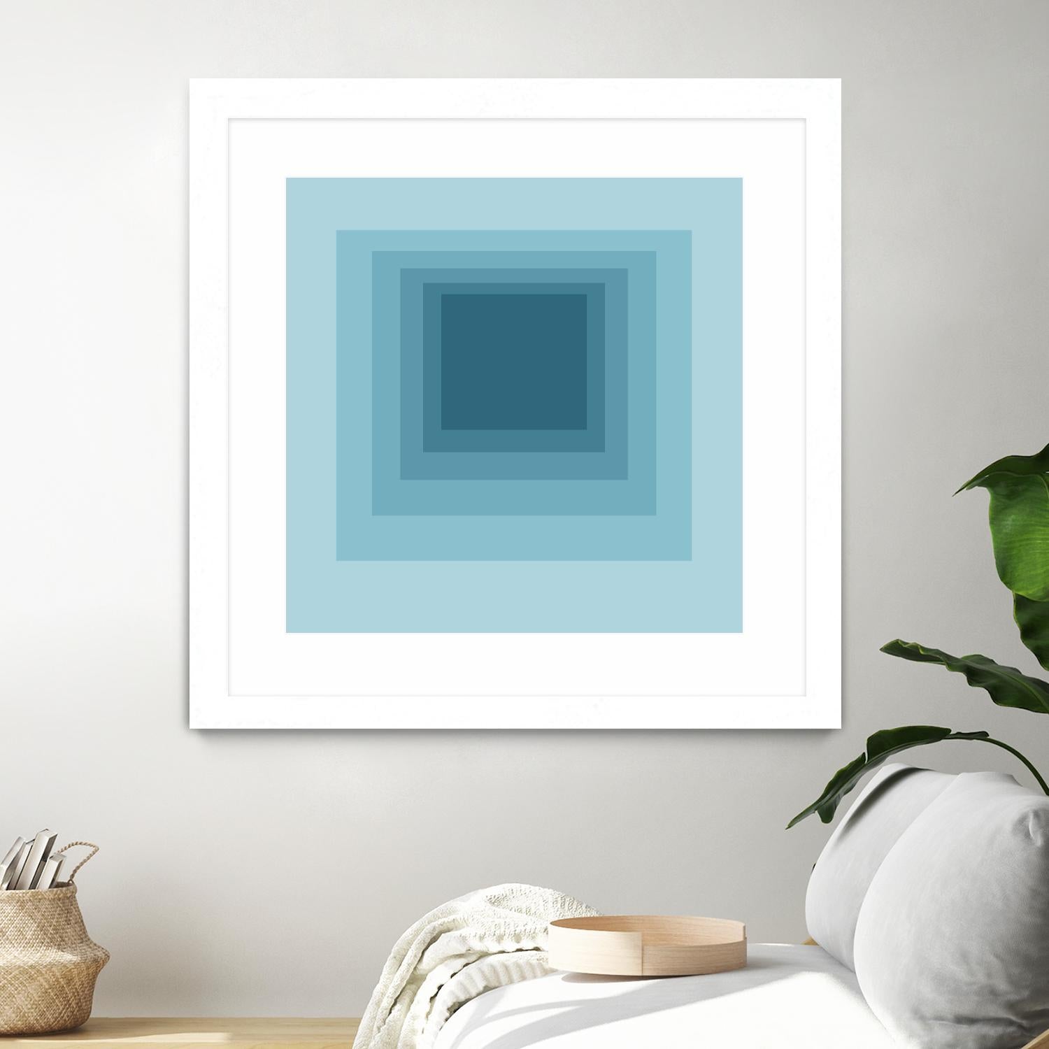 After Josef K by GI ArtLab on GIANT ART - blue abstract