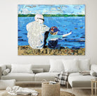Calm #1 Matthews Beach by Mark Fraley on GIANT ART - grey contemporary