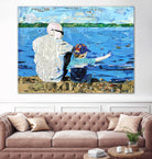 Calm #1 Matthews Beach by Mark Fraley on GIANT ART - grey contemporary