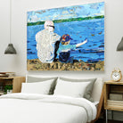 Calm #1 Matthews Beach by Mark Fraley on GIANT ART - grey contemporary