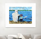 Calm #1 Matthews Beach by Mark Fraley on GIANT ART - grey contemporary