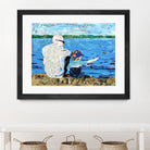 Calm #1 Matthews Beach by Mark Fraley on GIANT ART - grey contemporary