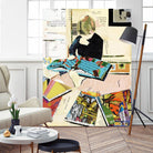 Calm #2 A Good Read by Mark Fraley on GIANT ART - black contemporary