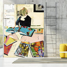 Calm #2 A Good Read by Mark Fraley on GIANT ART - black contemporary