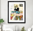 Calm #2 A Good Read by Mark Fraley on GIANT ART - black contemporary