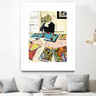 Calm #2 A Good Read by Mark Fraley on GIANT ART - black contemporary