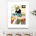 Calm #2 A Good Read by Mark Fraley on GIANT ART - black contemporary