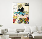 Calm #2 A Good Read by Mark Fraley on GIANT ART - black contemporary