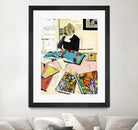 Calm #2 A Good Read by Mark Fraley on GIANT ART - black contemporary