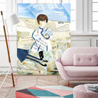 Calm #3 Nebraska Bunny by Mark Fraley on GIANT ART - beige contemporary