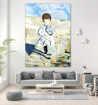 Calm #3 Nebraska Bunny by Mark Fraley on GIANT ART - beige contemporary