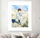 Calm #3 Nebraska Bunny by Mark Fraley on GIANT ART - beige contemporary