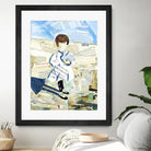 Calm #3 Nebraska Bunny by Mark Fraley on GIANT ART - beige contemporary