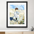 Calm #3 Nebraska Bunny by Mark Fraley on GIANT ART - beige contemporary