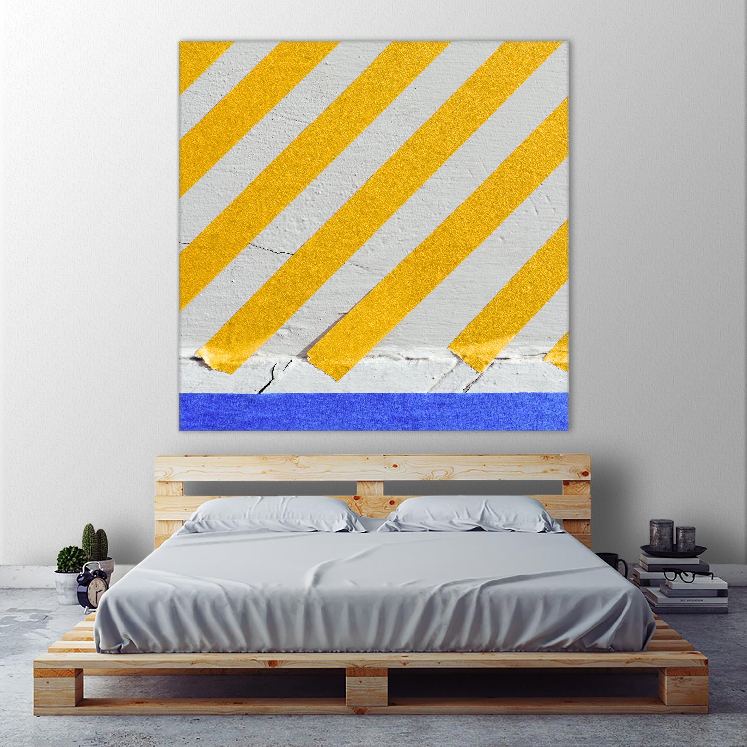 Colorwe Tape by Acer Images on GIANT ART - blue abstract