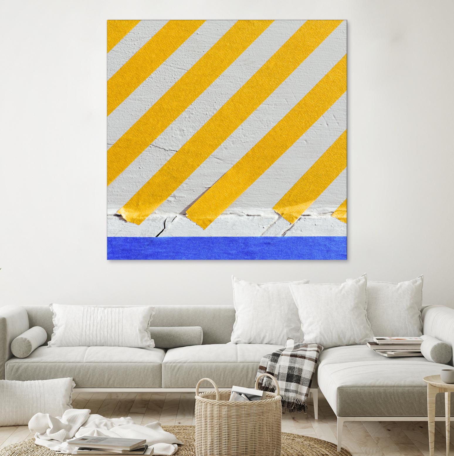 Colorwe Tape by Acer Images on GIANT ART - blue abstract