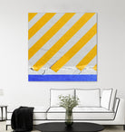 Colorwe Tape by Acer Images on GIANT ART - blue abstract