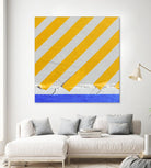 Colorwe Tape by Acer Images on GIANT ART - blue abstract