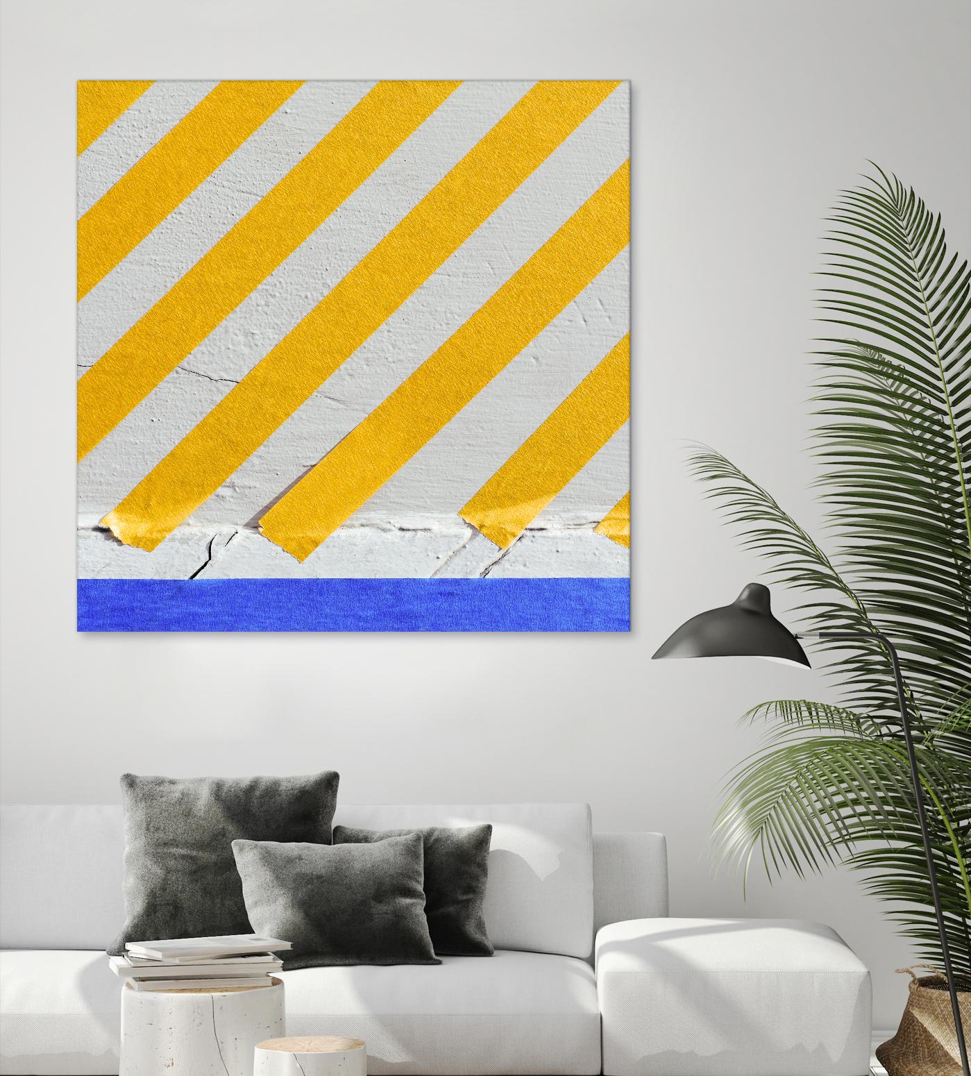 Colorwe Tape by Acer Images on GIANT ART - blue abstract