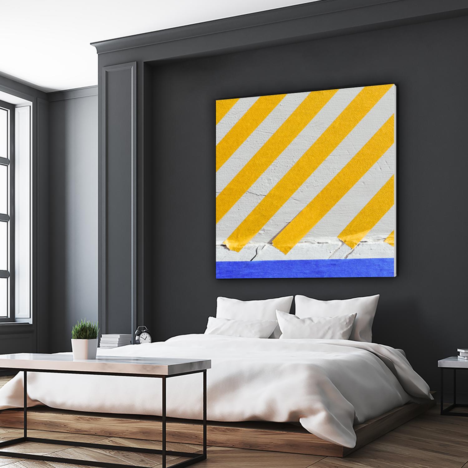 Colorwe Tape by Acer Images on GIANT ART - blue abstract