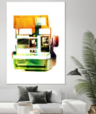 Instant London by GI ArtLab on GIANT ART - white pop art - alternative