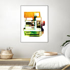 Instant London by GI ArtLab on GIANT ART - white pop art - alternative