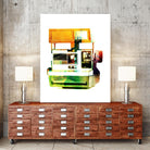 Instant London by GI ArtLab on GIANT ART - white pop art - alternative