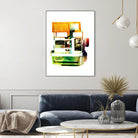 Instant London by GI ArtLab on GIANT ART - white pop art - alternative