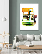 Instant London by GI ArtLab on GIANT ART - white pop art - alternative
