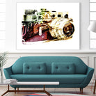 Grand Central Snapshot by GI ArtLab on GIANT ART - yellow pop art - alternative