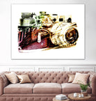 Grand Central Snapshot by GI ArtLab on GIANT ART - yellow pop art - alternative