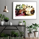 Grand Central Snapshot by GI ArtLab on GIANT ART - yellow pop art - alternative