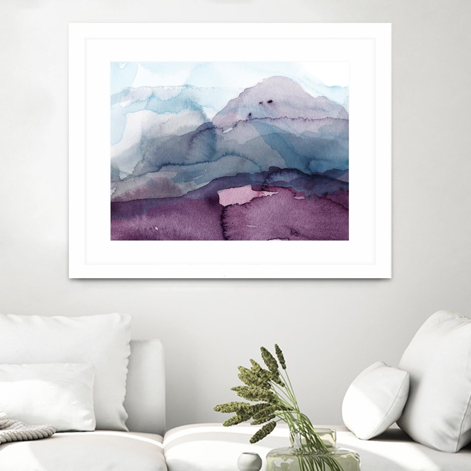 Water Landscape by GI ArtLab on GIANT ART - grey abstract
