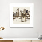 New York Waterfront B by GI ArtLab on GIANT ART - black city scene