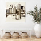 New York Waterfront B by GI ArtLab on GIANT ART - black city scene