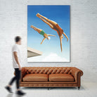 High Dive by Gregory Garrett on GIANT ART - white contemporary