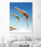 High Dive by Gregory Garrett on GIANT ART - white contemporary