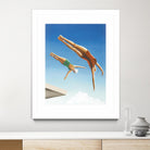 High Dive by Gregory Garrett on GIANT ART - white contemporary