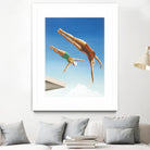High Dive by Gregory Garrett on GIANT ART - white contemporary